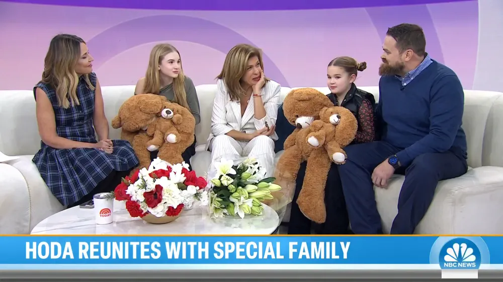 Hoda Kotb Reunites With Past Today Guests for Final Week Celebration