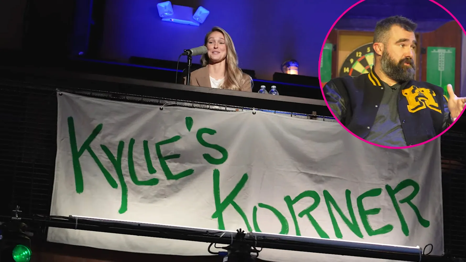 How Kylie Kelce Got Roped Into Being on Jason Kelce Late Night Show