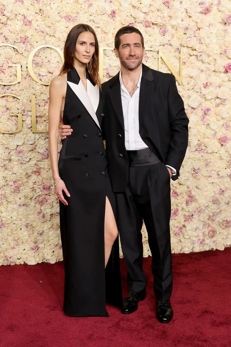 Jake Gyllenhaal and Girlfriend Jeanne Cadieu Attend the 2025 Golden Globe Awards