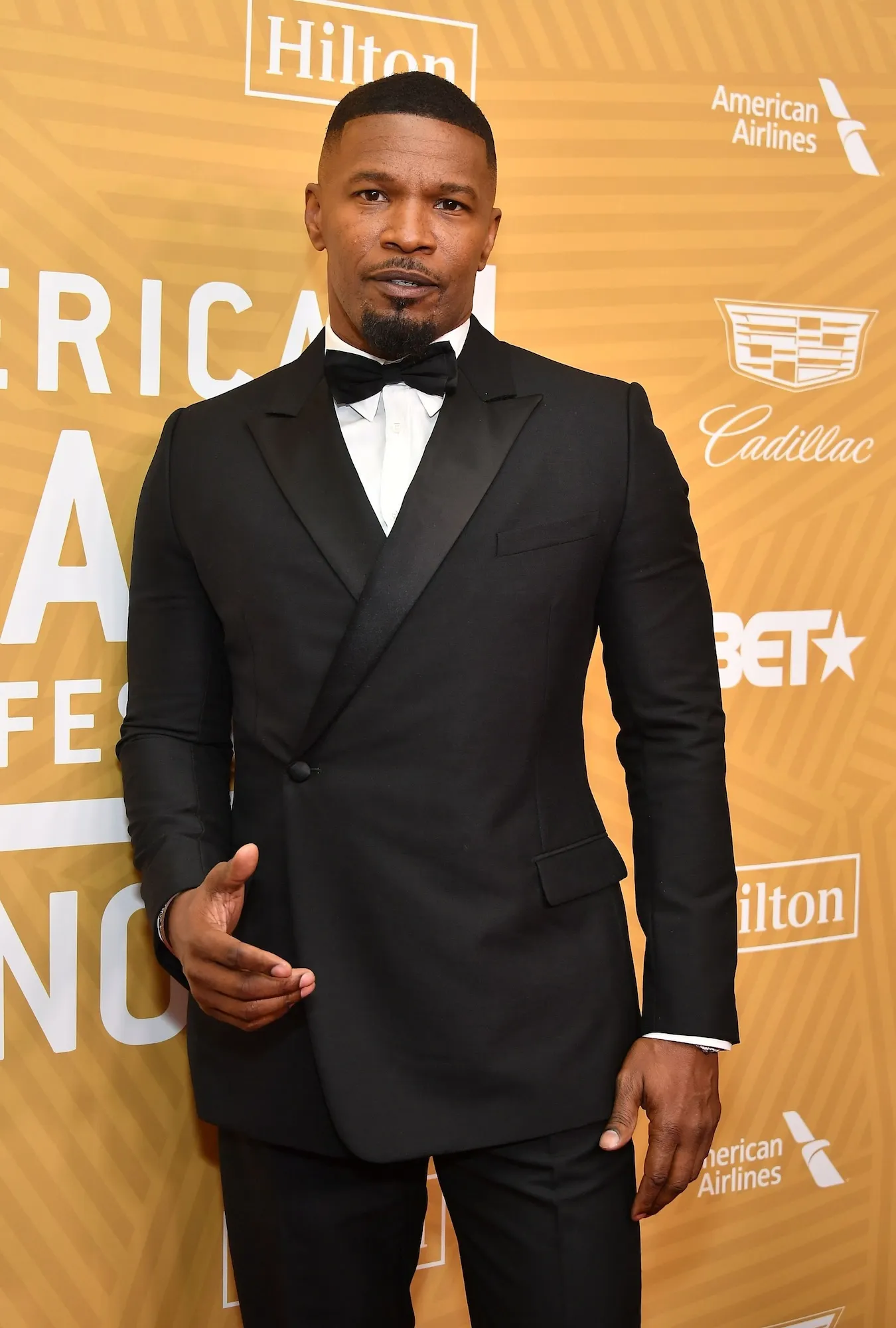 Jamie Foxx Attends the Golden Globe Awards After Health Scare