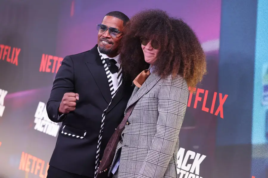 Jamie Foxx s Sweetest Moments With His 2 Daughters Corinne and Anelise Over the Years Photos 026