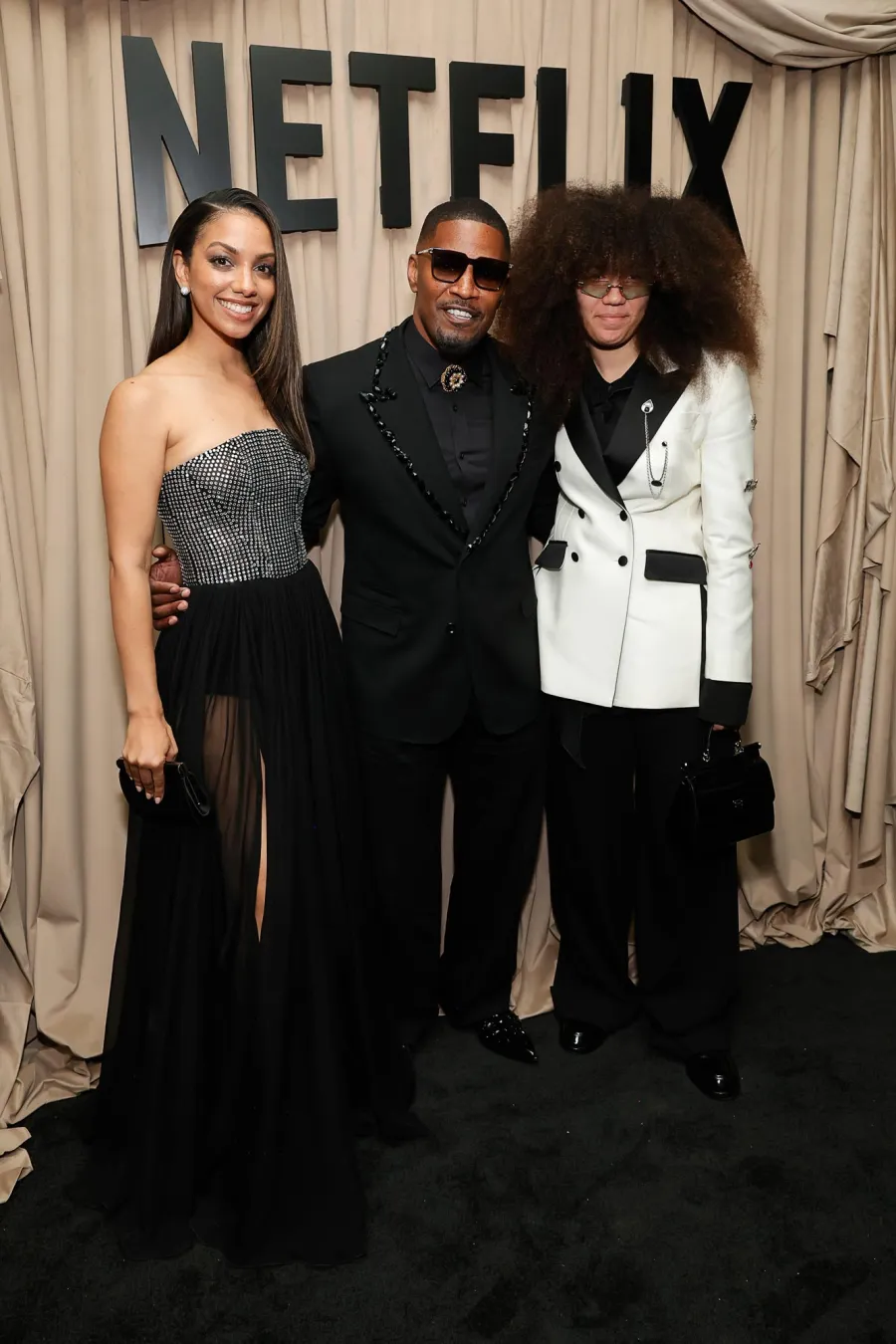 Jamie Foxx s Sweetest Moments With His 2 Daughters Corinne and Anelise Over the Years Photos 027