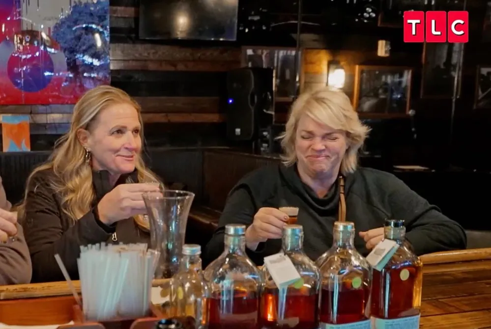 Janelle Takes Her 1st Shot a Slippery Nipple to Celebrate Land Purchase 3952