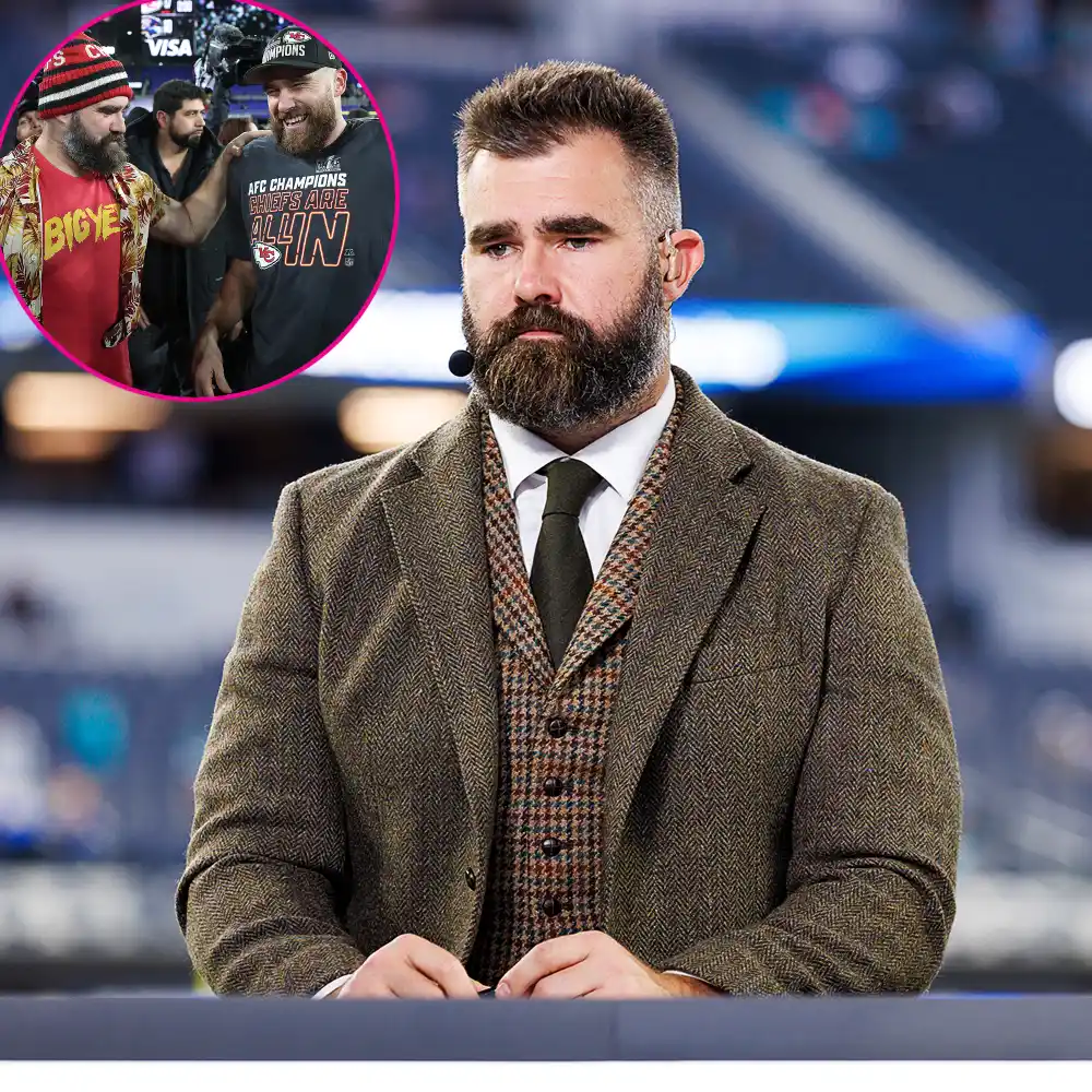 Jason Kelce Is Debating How to Go to Both Conference Title Games: 'I Wanna Be There for My Brother'