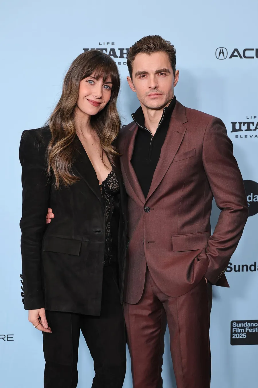 Jennifer Lopez Callum Turner and More Stars Step Out at 2025 Sundance Film Festival 378Alison Brie and Dave Franco