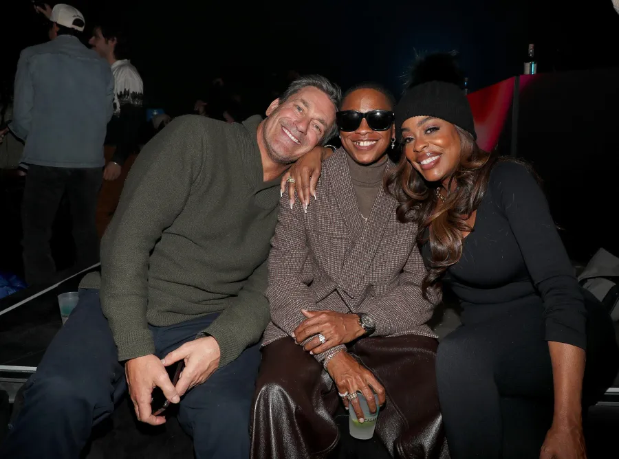 Jennifer Lopez Callum Turner and More Stars Step Out at 2025 Sundance Film Festival 382Jon Hamm Jessica Betts and Niecy Nash