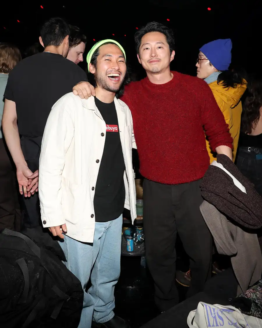 Jennifer Lopez Callum Turner and More Stars Step Out at 2025 Sundance Film Festival 385Steven Yeun