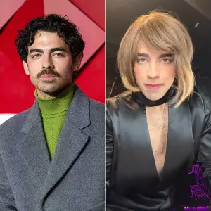 Joe Jonas in Drag