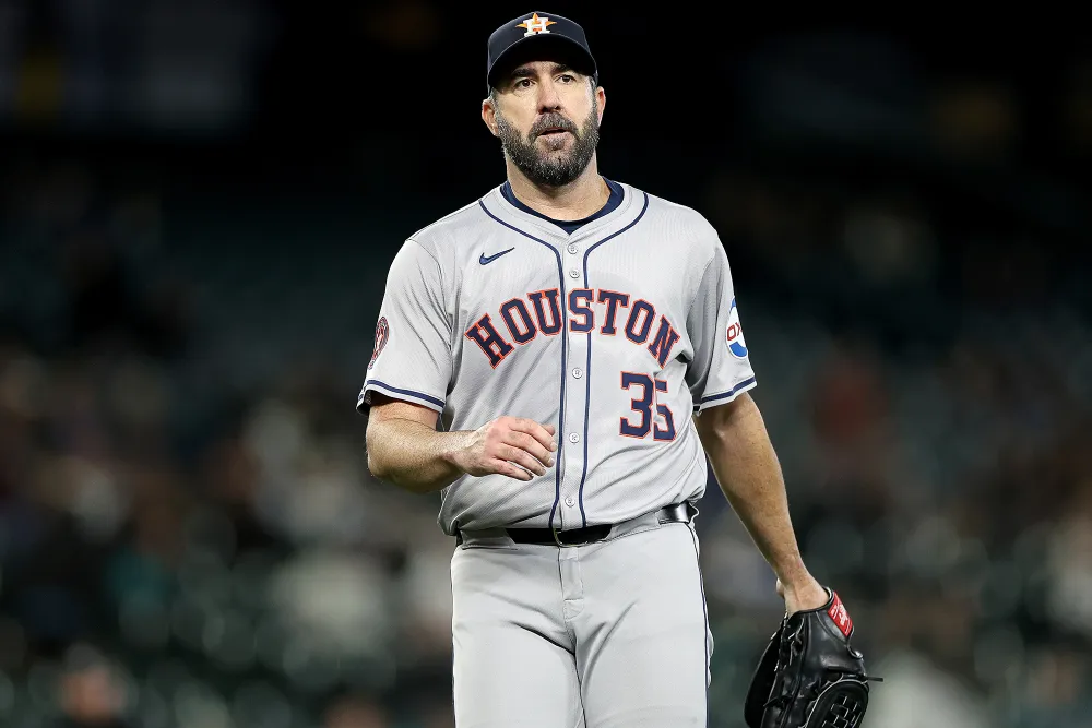 Justin Verlander Called Out by Reporter in Hot Mic Moment for Using Wife Kate Upton&rsquo;s Name on Zoom