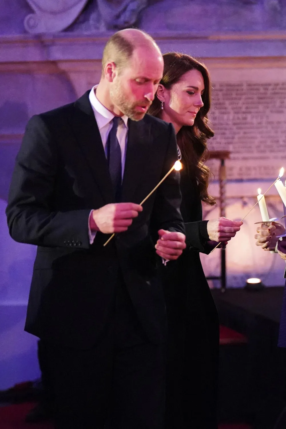 Kate Middleton Hugs Survivor During Holocaust Memorial Day Event With Prince William 164