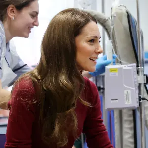Kate Middleton Visits Hospital Where She Underwent Cancer Treatment