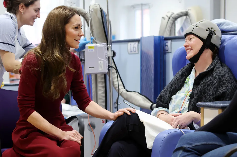Kate Middleton Visits Hospital Where She Underwent Cancer Treatment