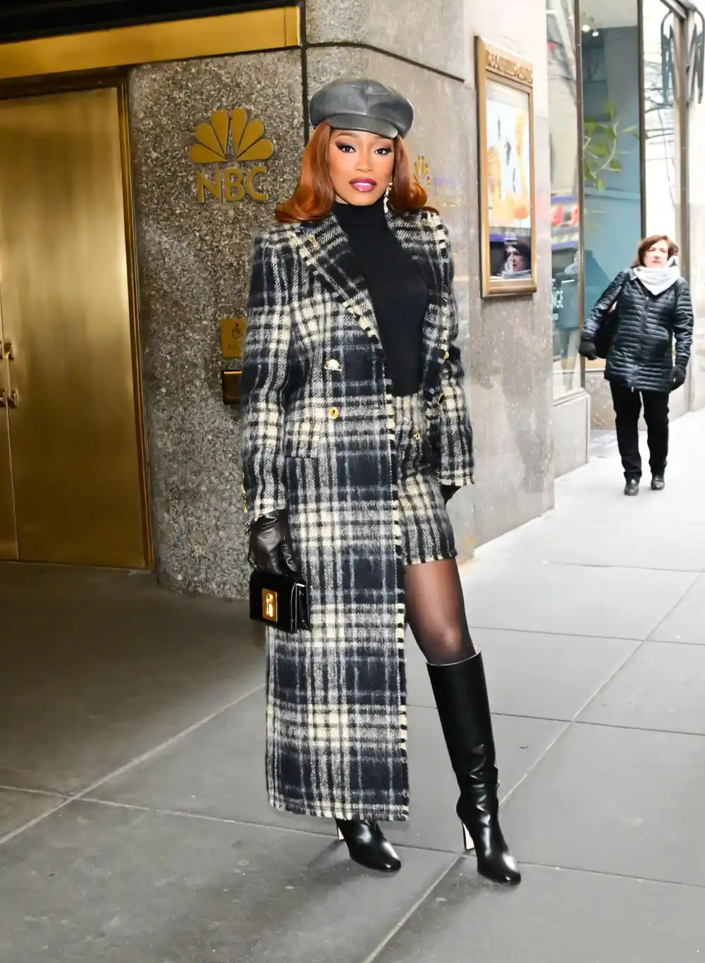 Keke Palmer Channels Dionne From Clueless in Plaid Outfit 626