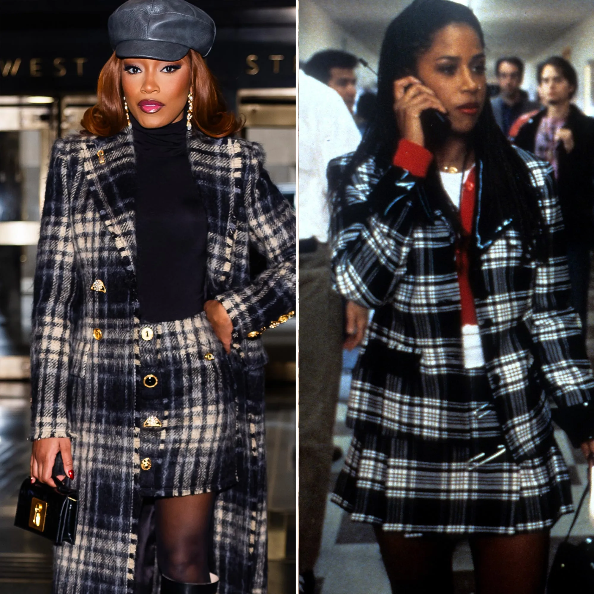 Keke Palmer Channels Dionne From Clueless in Plaid Outfit 628