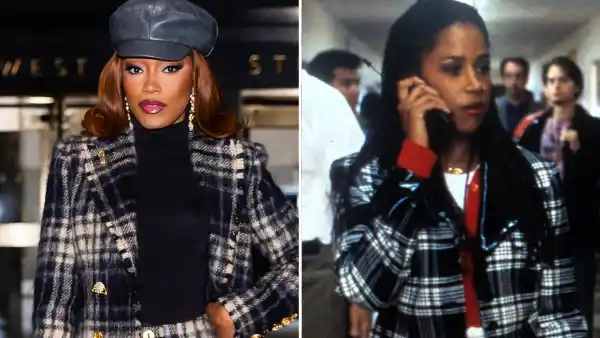 Keke Palmer Channels Dionne From Clueless in Plaid Outfit 628