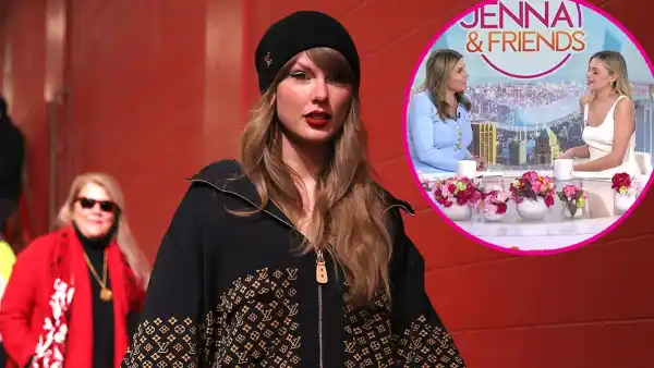 Kelsea Ballerini and Jenna Bush Hager Reacts to Taylor Swift AFC Championship Skirt Theory 116