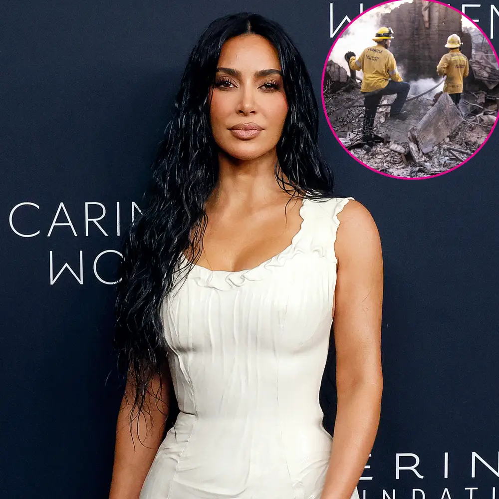 Kim Kardashian Shouts Out Incarcerated Firefighters