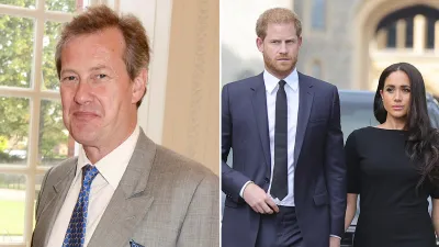 King Charles Cousin Lord Ivar Mountbatten Immediately Brings Up Meghan and Harry on The Traitors