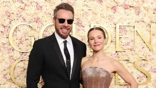 Kristen Bell and Dax Shepard Are All Loved Up on the 2025 Golden Globe Awards Red Carpet