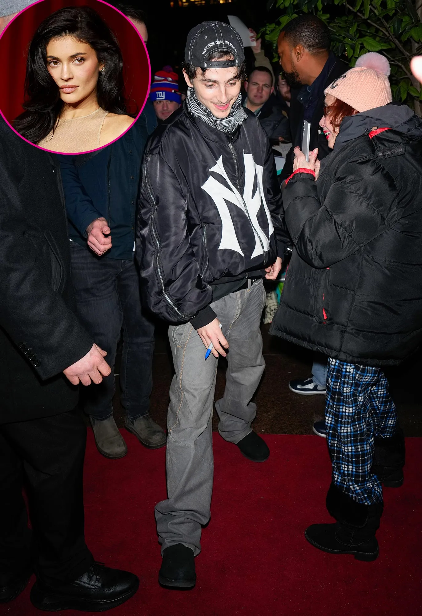 Kylie Jenner Accompanies Timothee Chalamet to SNL Season 50 Taping