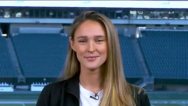 Kylie Kelce Debuts Her Baby Bump After Announcing Pregnancy