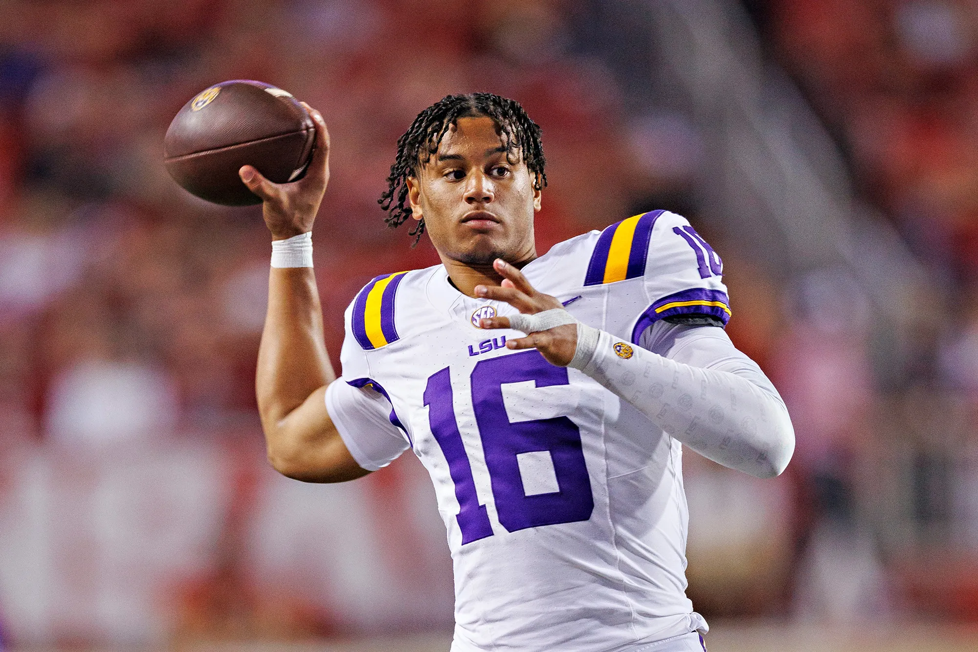LSU Quarterback Colin Hurley Found Unresponsive on Campus After Car Crash