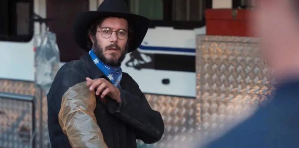 Leighton Meester Husband Adam Brody Makes a Cameo as a Hot Cowboy in Good Cop Bad Cop Trailer