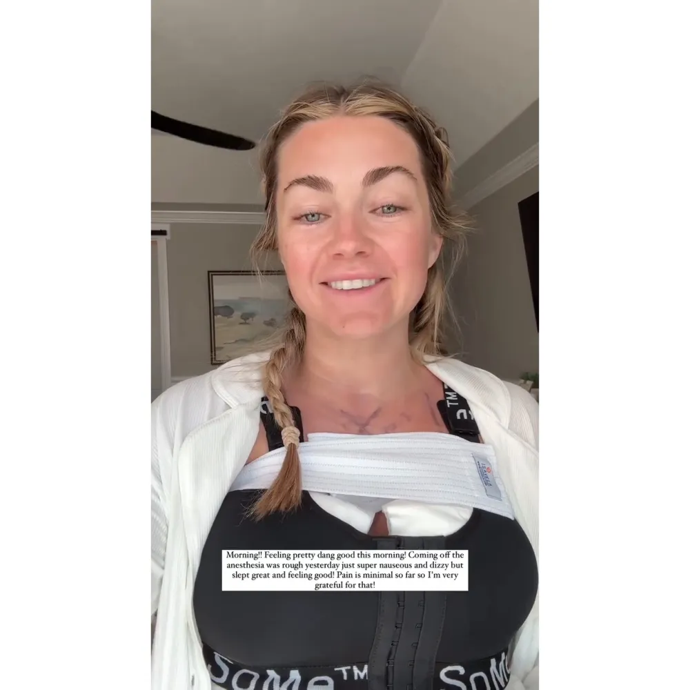 Lindsay Arnold Gives an Update on Her Breast Augmentation