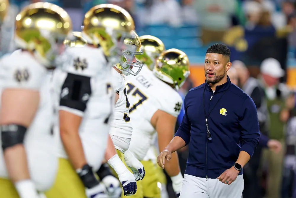 Marcus Freeman is Being Wooed From Notre Dame by Chicago Bears