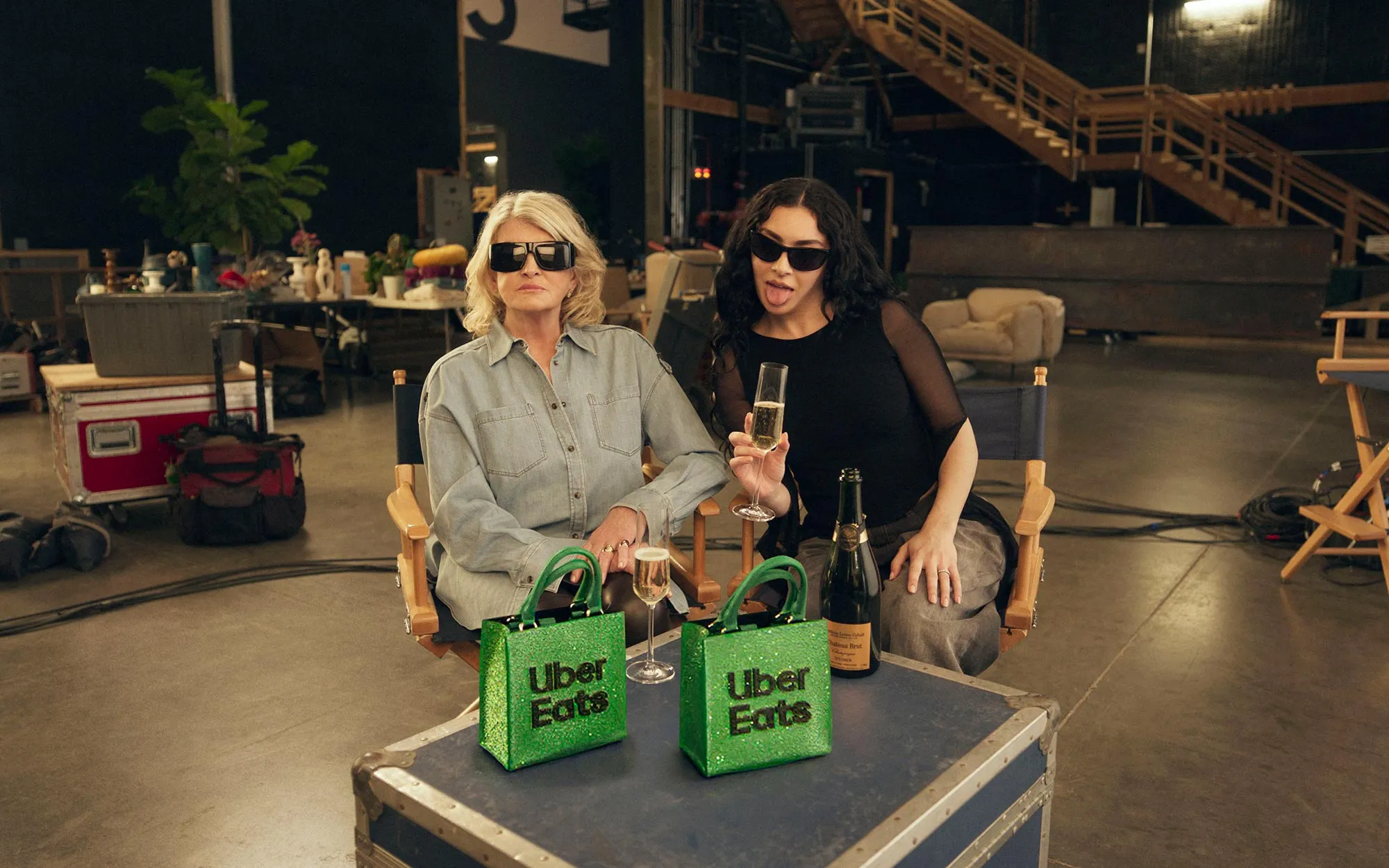 Martha Stewart Warns Snitches Get Stitches in Uber Eats Super Bowl Ad