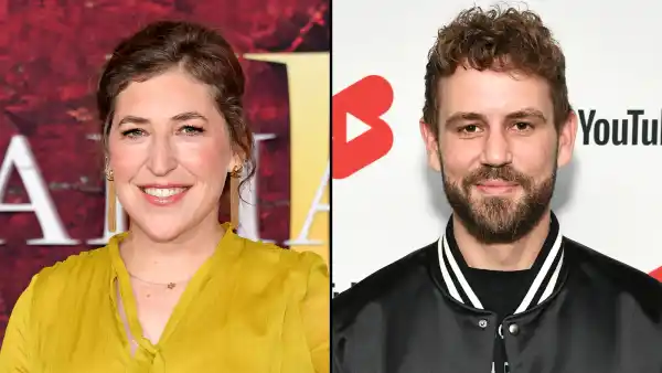 Mayim Bialik Asks Nick Viall What Happens Bachelor Stars Get Pregnant in Fantasy Suites