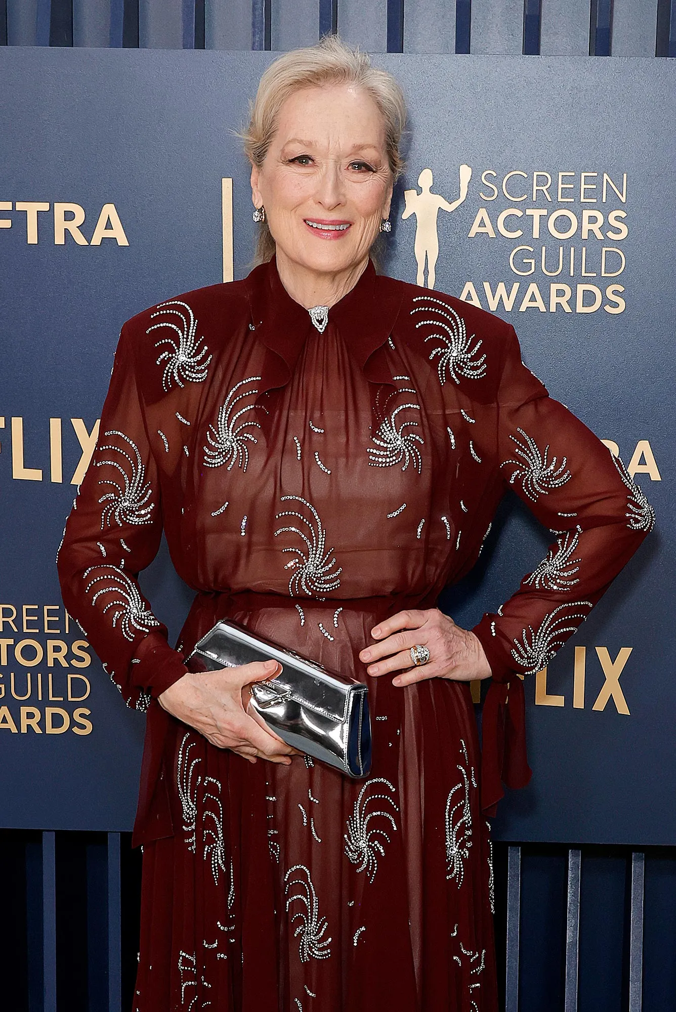 Meryl Streep Was Forced to Cut a Car Sized Hole in Fence to Flee L A Wildfires 266