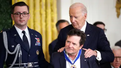 Michael J. Fox Receives Presidential Medal of Honor