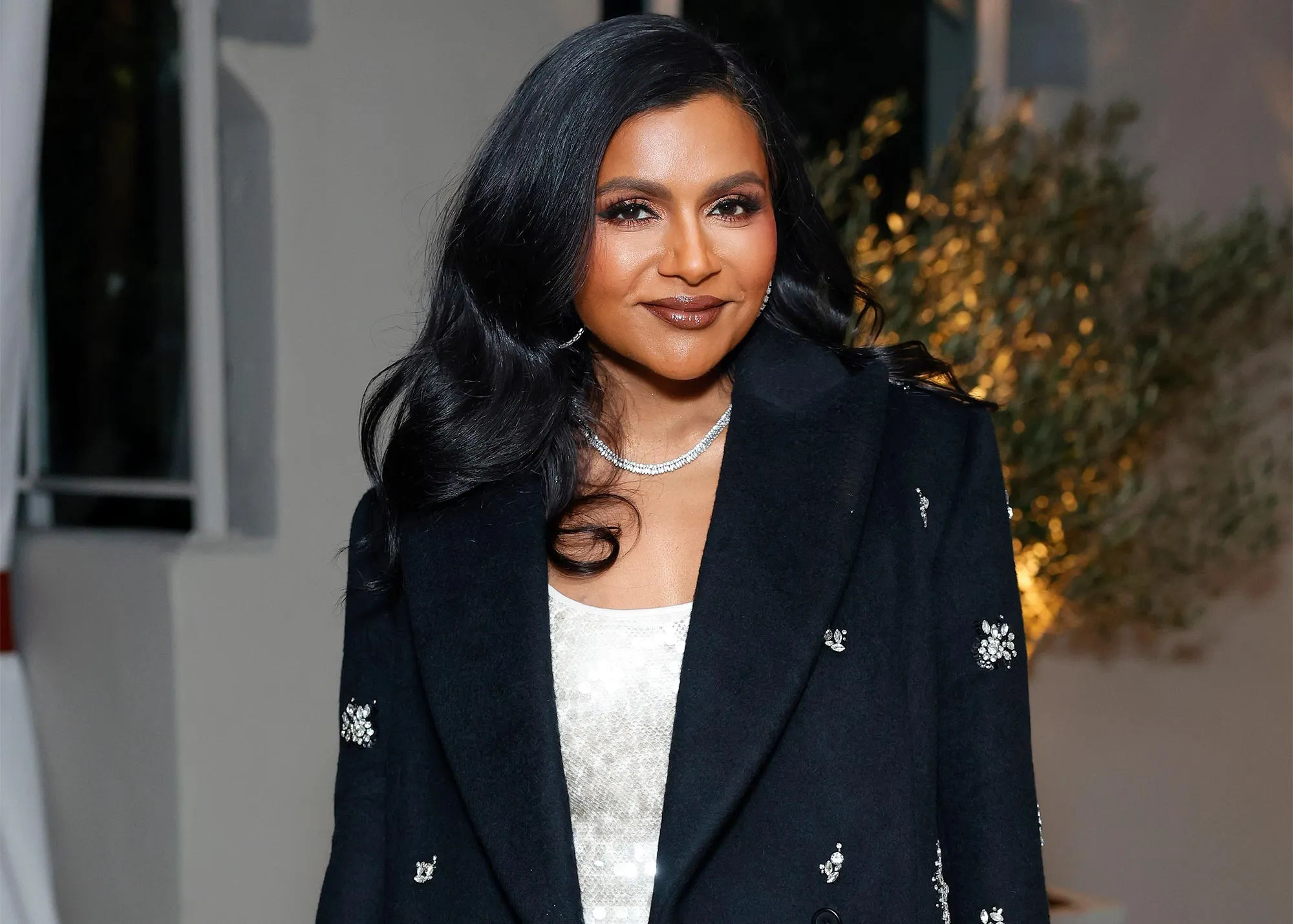 Mindy Kaling Shows Off Priceless Custom Hermes Kelly With Her Kids Names on It