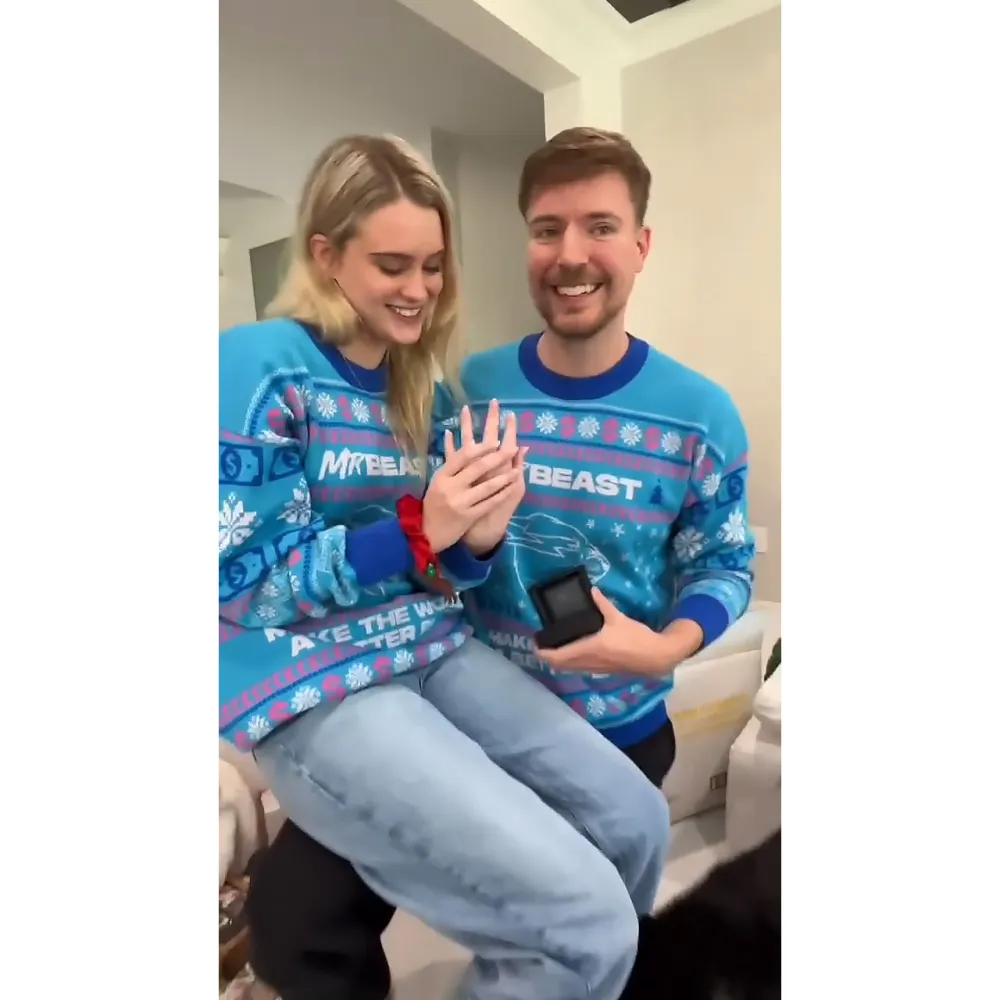 MrBeast Engaged to Girlfriend Thea Booysen 2