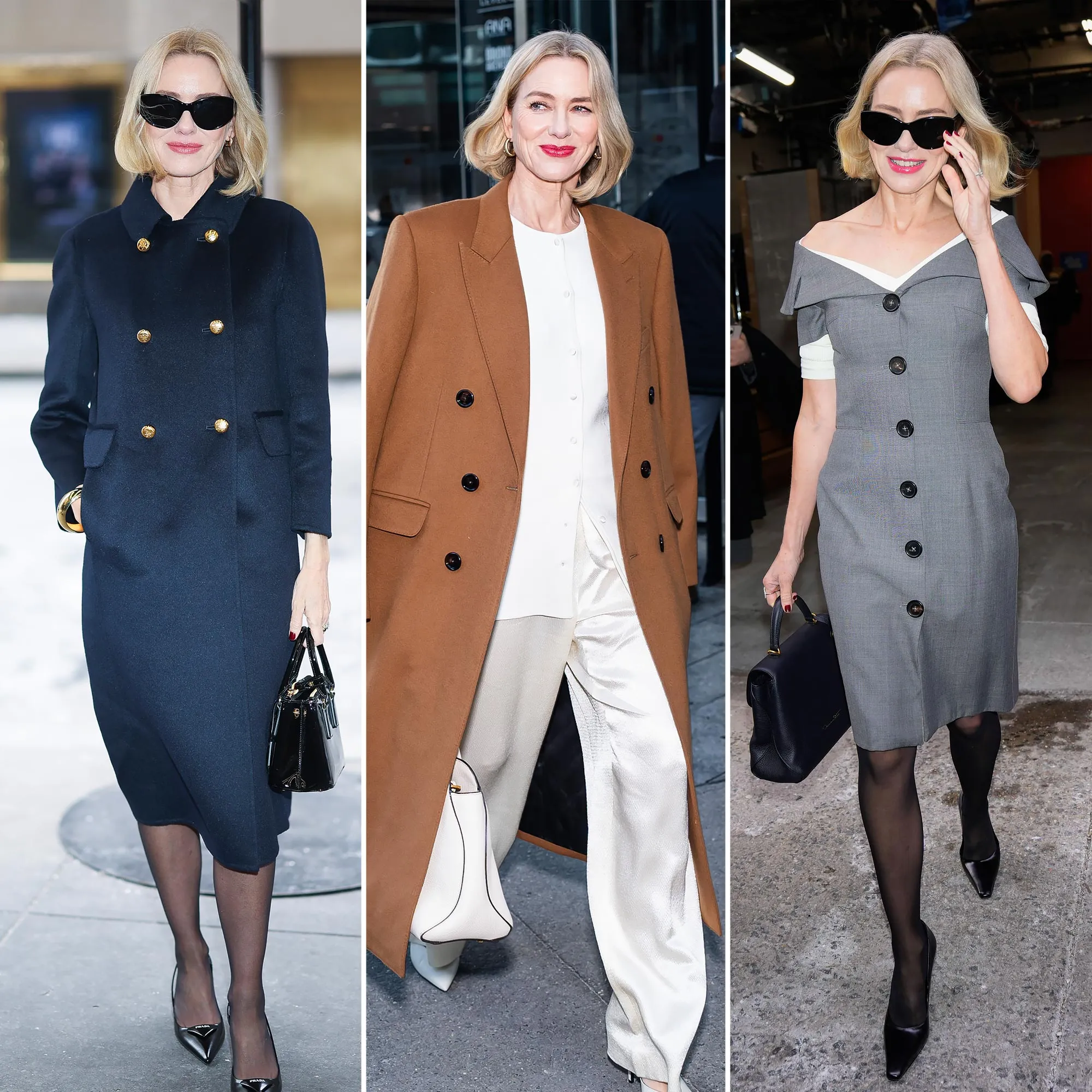 Naomi Watts 4 Quick Changes in One Day