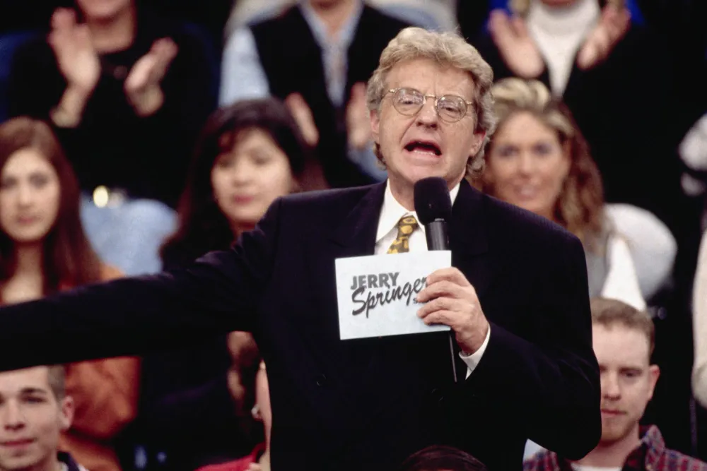 Netflixs Jerry Springer Fights Camera Action Doc Revisits Ralf Panitzs Murder of ExWife Nancy