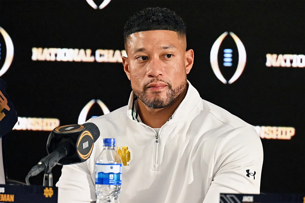 Notre Dame Marcus Freeman Takes Blame for Title Game Loss