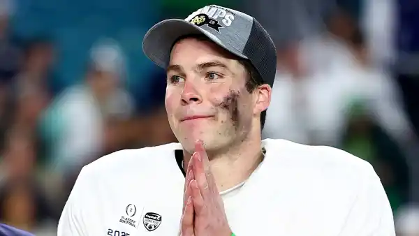 Notre Dame QB Riley Leonard Thinks Jesus Is Responsible for National Title Matchup Versus Ohio State