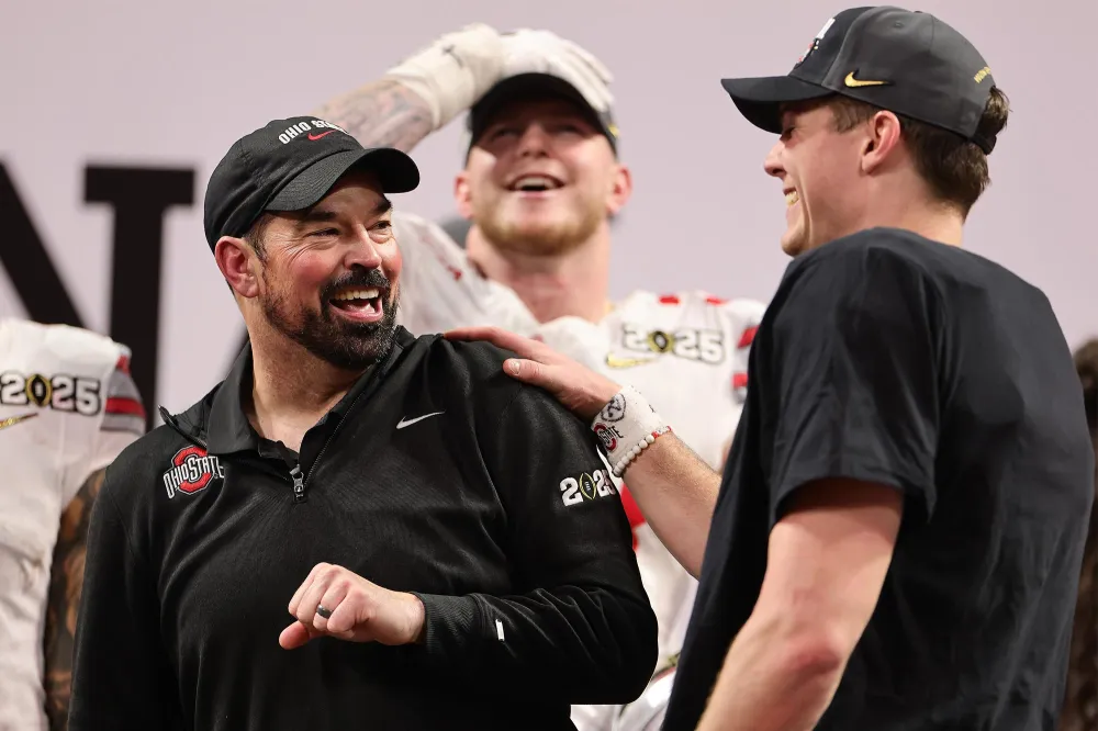 Ohio State Coach Ryan Day and QB Will Howard Involved in Golf Cart Crash After Title Win