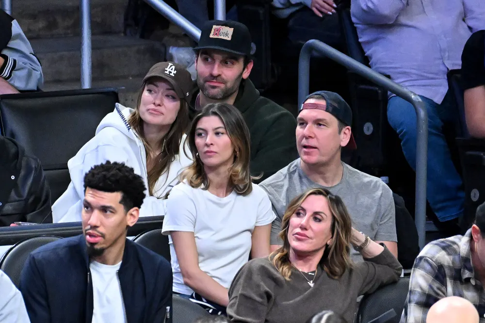 Olivia Wilde and Dane Diliegro NBA