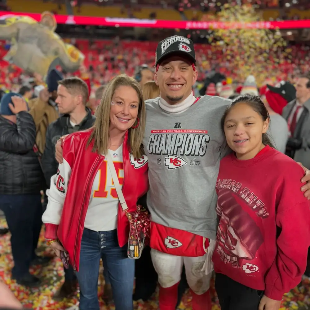 Patrick Mahomes Reunites With His Parents Brother After Championship Win