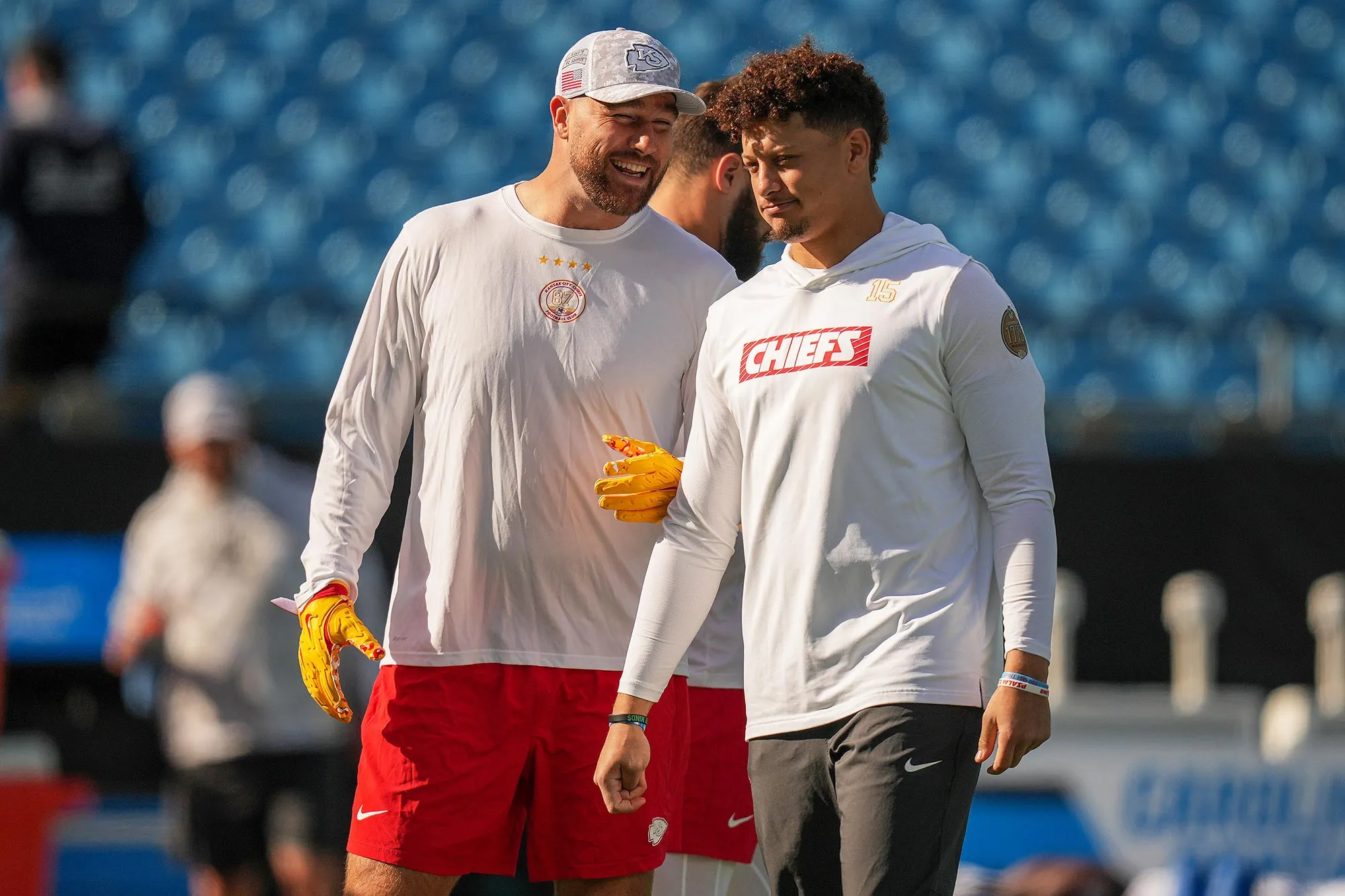 Patrick Mahomes Sets High Expectations for Travis Kelce in the Playoffs