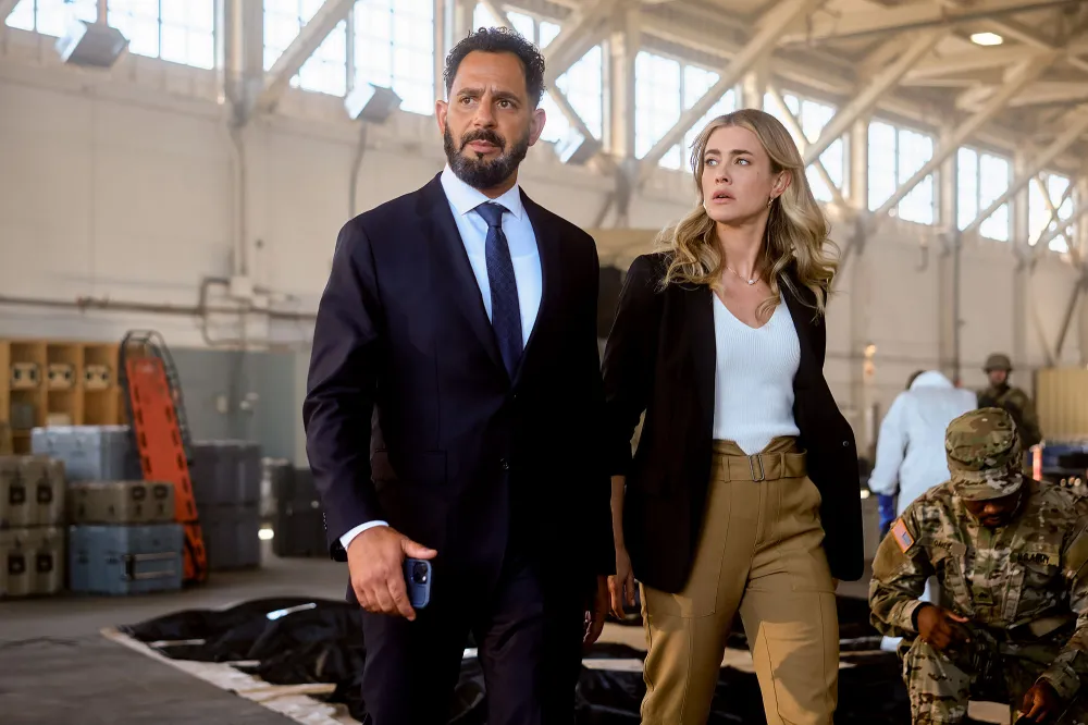 Patrick Sabongui Melissa Roxburgh Hunting Party Season 1