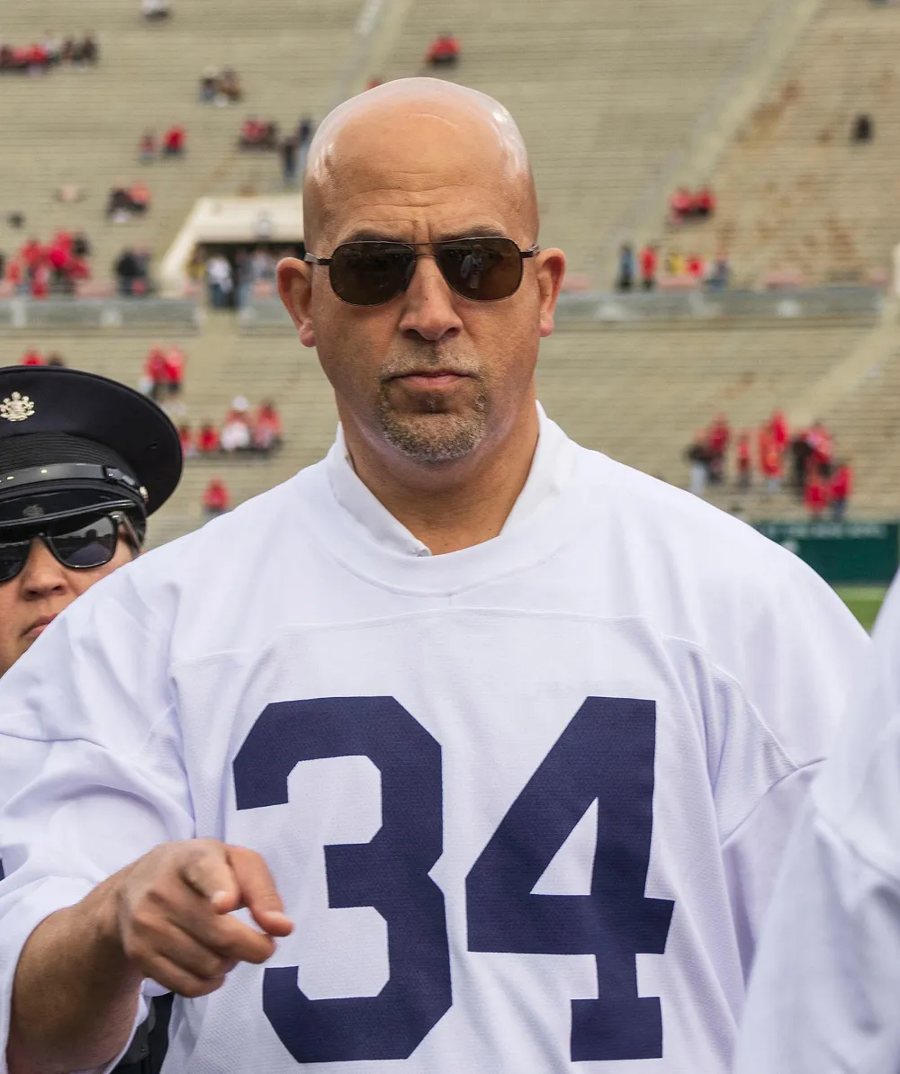 Penn State Coach James Franklin Is Jealous of Notre Dame Coach Marcus Freemans Hairline