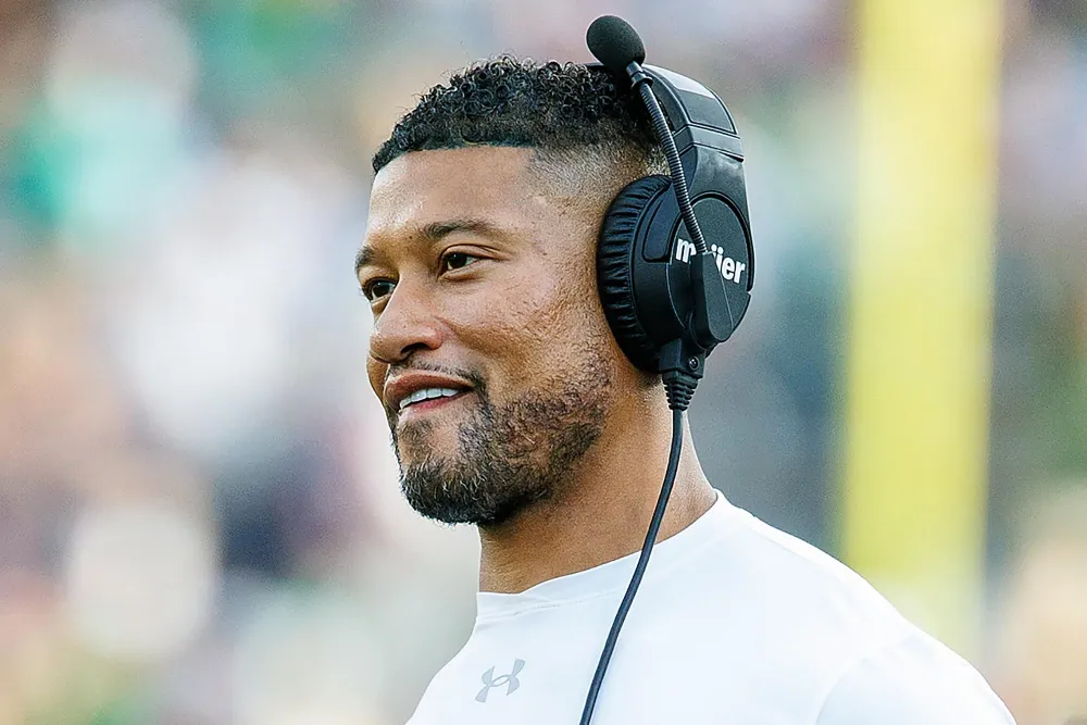 Penn State Coach James Franklin Is Jealous of Notre Dame Coach Marcus Freemans Hairline