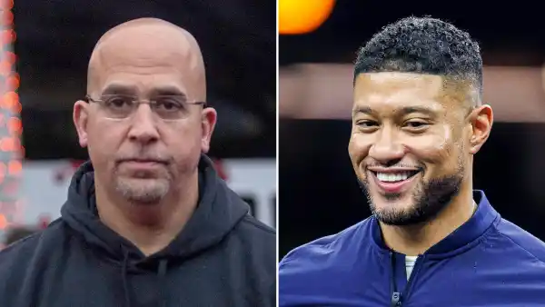 Penn State Coach James Franklin Is Jealous of Notre Dame Coach Marcus Freemans Hairline