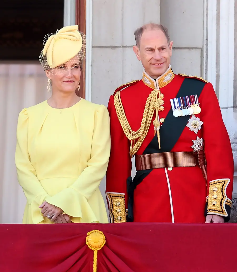 Prince Edward and Duchess Sophie Complete Relationship Timeline Trooping The Colour 2024