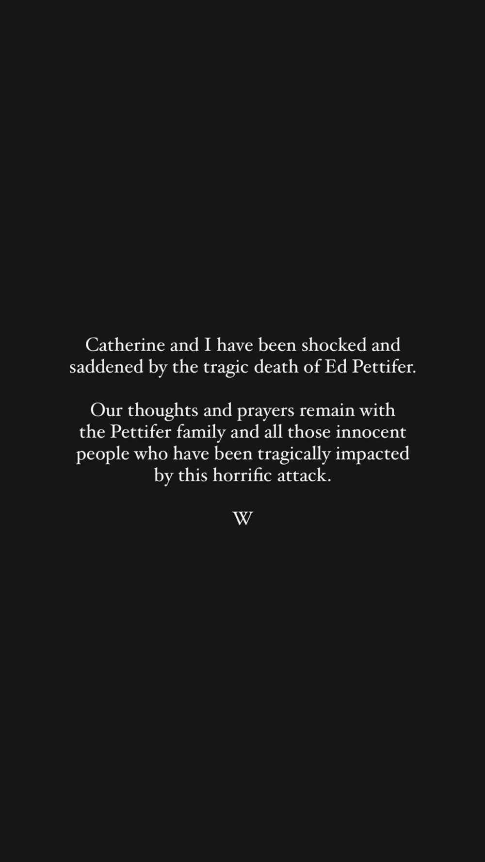 Prince William Reacts After Former Nanny&rsquo;s Stepson Died in New Orleans Attack: 'Saddened'