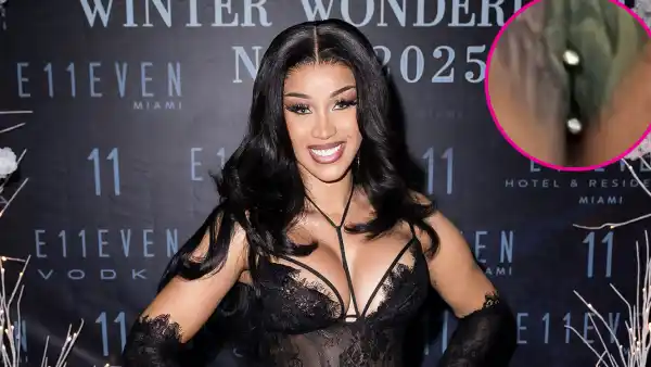 Promo Cardi B Shares Photo of New Butt Crack Piercing